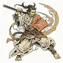 Miyamoto Musashi tattoo design idea