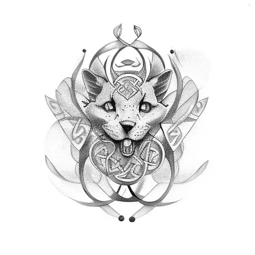 tattoo that combines elemens of my Italian, Irish and Jewish ancestry tattoo design idea