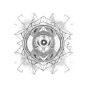 Buda tattoo design idea