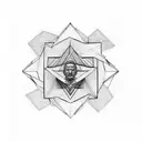 Buda tattoo design idea