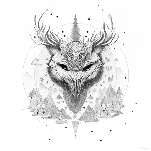 wanderer tattoo design idea