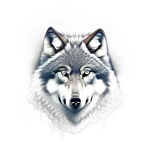 wolf in black sheep clothes  tattoo design idea