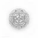 circle, kintsugi, zen tattoo design idea