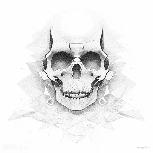 guillotine tattoo design idea