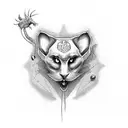 sick kids tattoo design idea