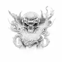 sick kids tattoo design idea