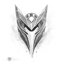mass effect turian tattoo design idea