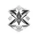 mass effect turian tattoo design idea