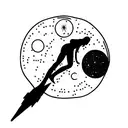 interstellar movie reference tattoo design idea