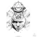 interstellar movie reference tattoo design idea