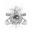 interstellar movie reference tattoo design idea