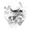 interstellar movie reference tattoo design idea