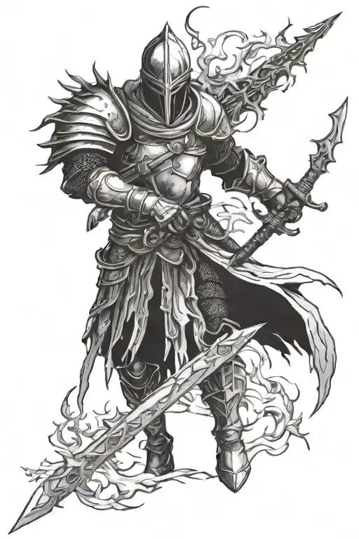 dark souls covenants tattoo design idea