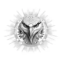 eagle benfica tattoo design idea