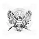 eagle benfica tattoo design idea
