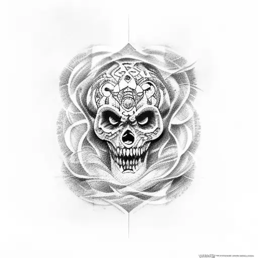 Fusion el canto del loco con el atlético de Madrid tattoo design idea