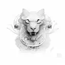 Audio tattoo design idea