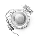 Audio tattoo design idea