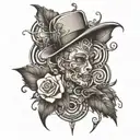 you just gotta keep livin man, l-i-v-i-n tattoo design idea