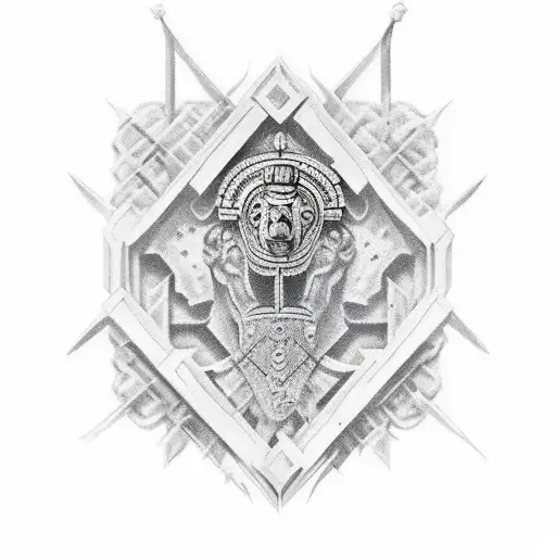 centurion tattoo design idea