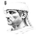 roman centurion tattoo design idea