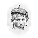 roman centurion tattoo design idea