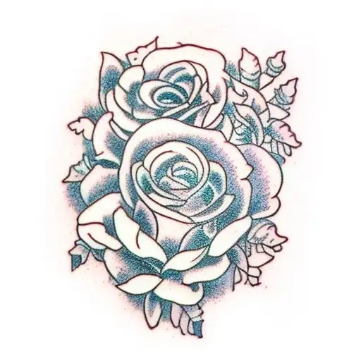 March Birth Flower Tattoo - Custom Birth Flower Tattoo Design Service