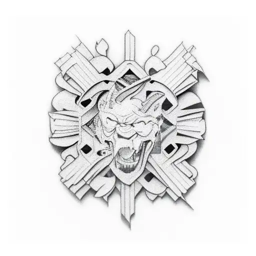 running, carpenter, belgium tattoo design idea