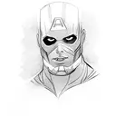 Captain America in elevator Sentence below  "before we get started, does any body want to get out "  tattoo design idea