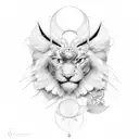 Signo virgo  tattoo design idea