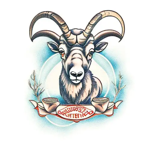 bighorn sheep tattoo design idea