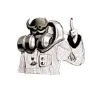 MF DOOM  tattoo design idea