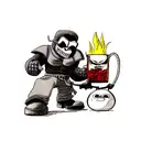 MF DOOM  tattoo design idea