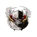 MF DOOM The Illest Villain tattoo design idea