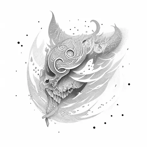fog filler tattoo design idea