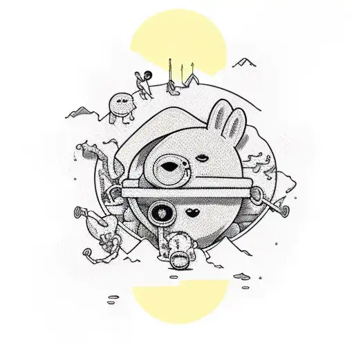 adventure Time  tattoo design idea