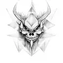 sigil of lucifer tattoo design idea