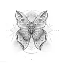 moth to a flame tattoo design idea