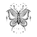 moth to a flame tattoo design idea