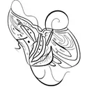 moth to a flame tattoo design idea