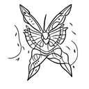 moth to a flame tattoo design idea