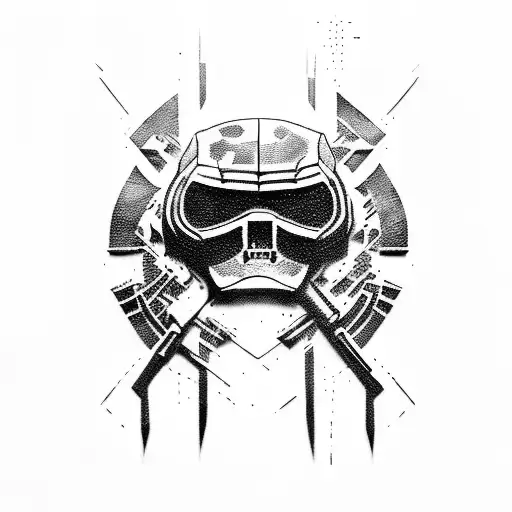 call of duty  tattoo design idea