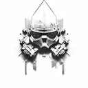 call of duty  tattoo design idea