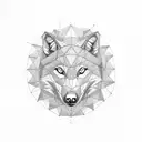 a wolf, a wale, a monkey linked to a DNA in the center, including the human being at the top tattoo design idea