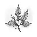 Adorable tiny dark vine leaf-inspired choker tattoo around the name Niklas Eschmeier in gothic font  on your neck tattoo design idea