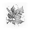 Adorable tiny dark vine leaf-inspired choker tattoo around the name Niklas Eschmeier in gothic font  on your neck tattoo design idea