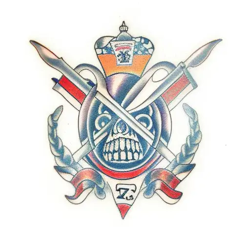 french prison style tattoo design idea