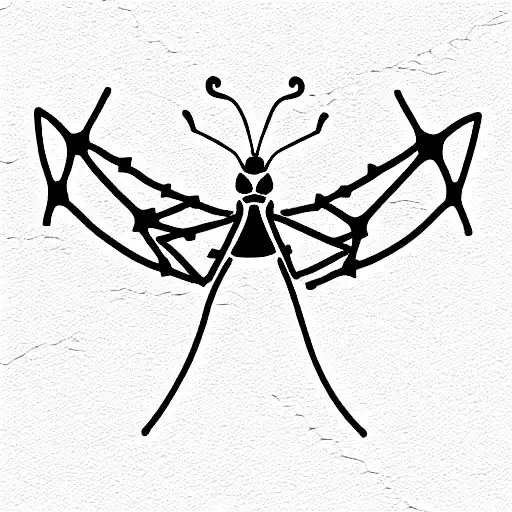 grasshopper effect tattoo design idea