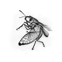 grasshopper opposites best friend  tattoo design idea