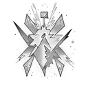 Lightning Bolt tattoo design idea